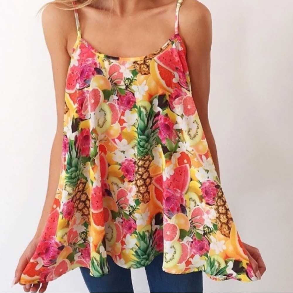 Show Me Your MuMu Tank - Citrus - Never Worn